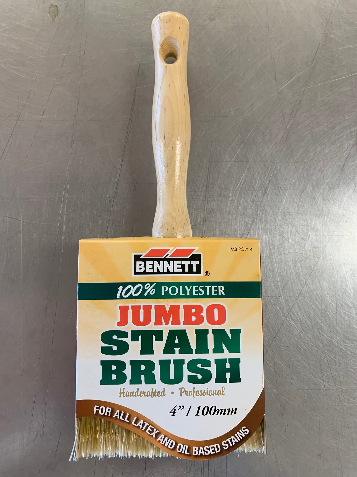 Bennett 4" Jumbo Poly Stain Brush